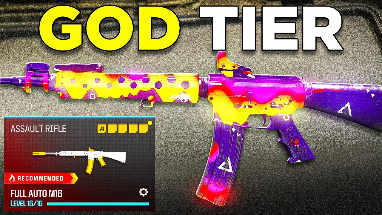 the *NEW* M16 CONVERSION KIT is INSANE in MW3! 🔥 (Best M16 Class Setup) Modern Warfare 3