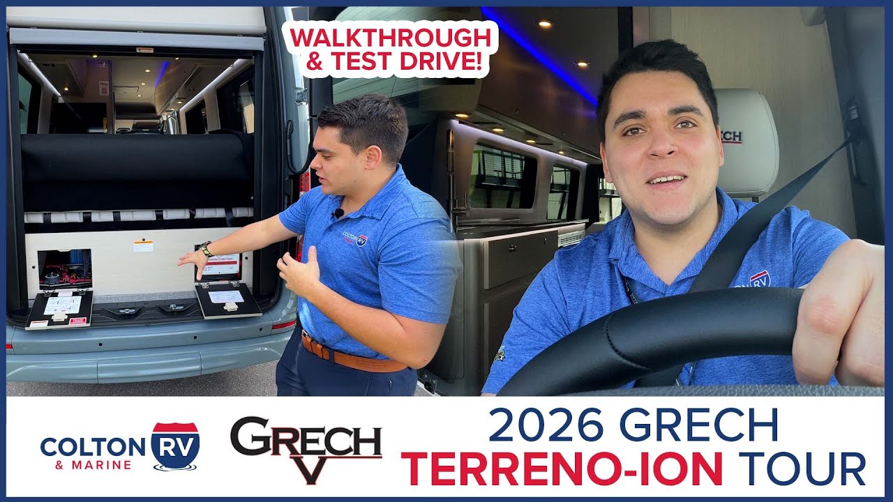 Обзор и тест-драйв автодома Grech RV Terreno-ion 2026 года выпуска.
