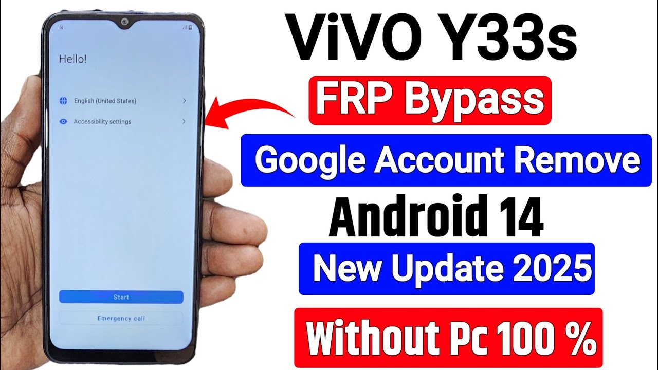 Vivo Y33s Frp Bypass || vivo y33s frp bypass setting not working
