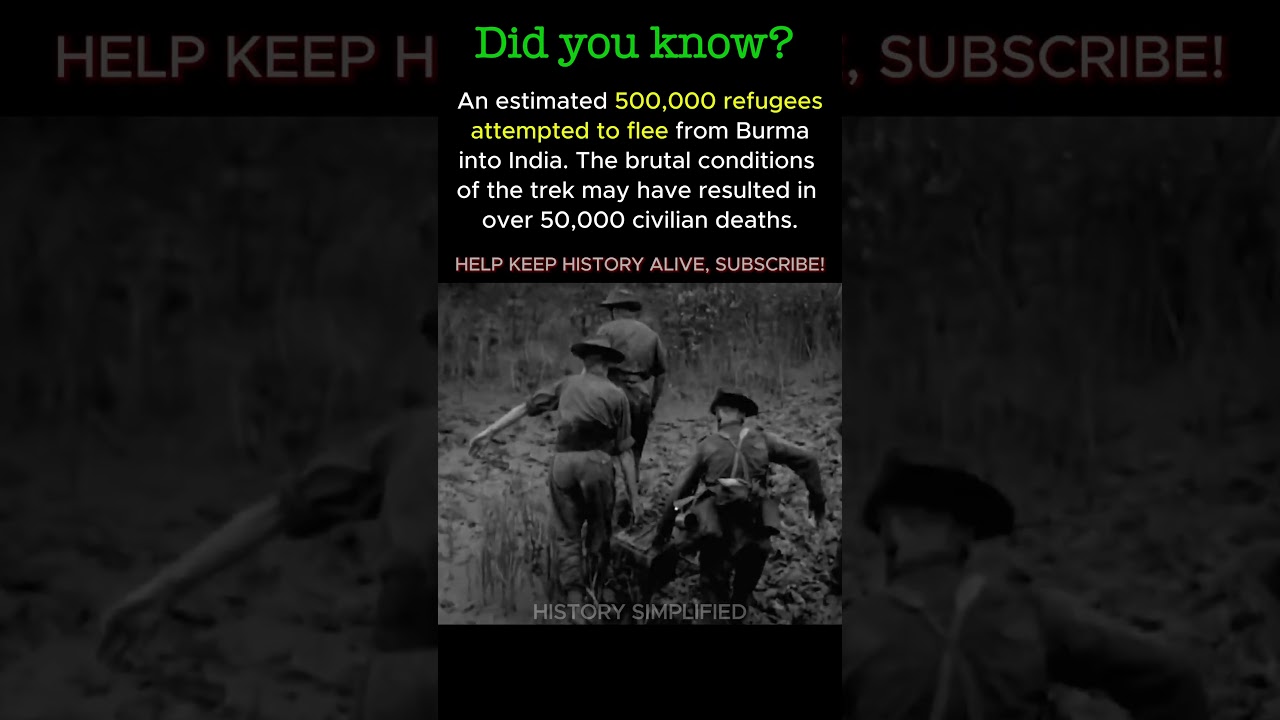 The Retreat From Burma Was a Harrowing Exodus for Soldiers and Refugees || WW2 