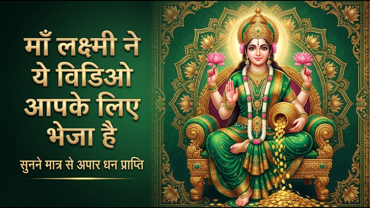 🔱This Lakshmi Mantra Works Wonders on Your Finances | Om Mahalaxmi Namo Namah🔱(Official Video)