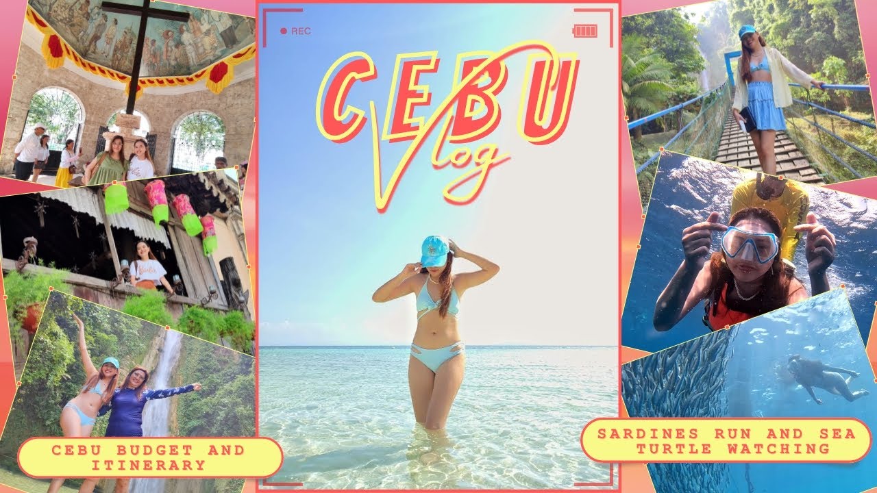 Cebu Travel Guide DIY // Cebu City, Moalboal, Mantayupan Falls Itinerary and Budget