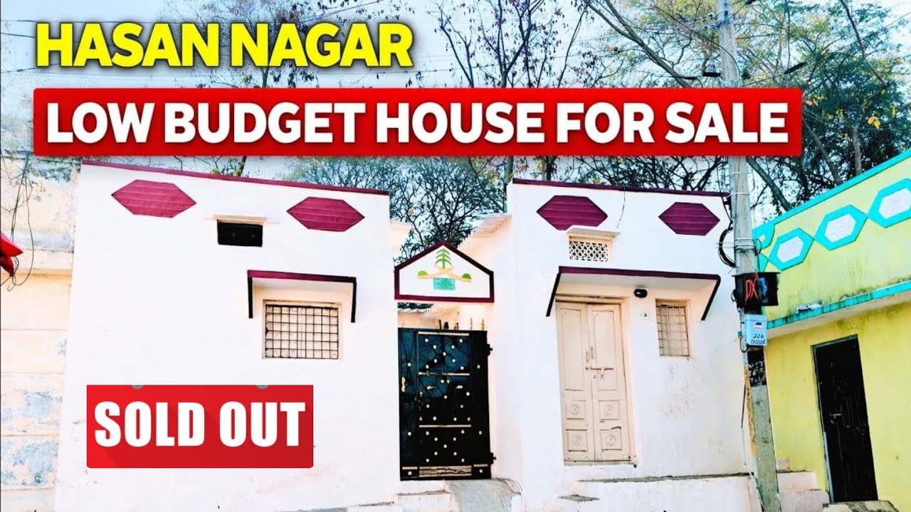🔥 Low Budget 🏡 House For Sale Near To Main Road | Hasan Nagar In Hyderabad 🤩