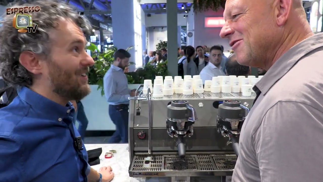 Espresso TV visits HostMilano 2023   La Marzocco Strada X