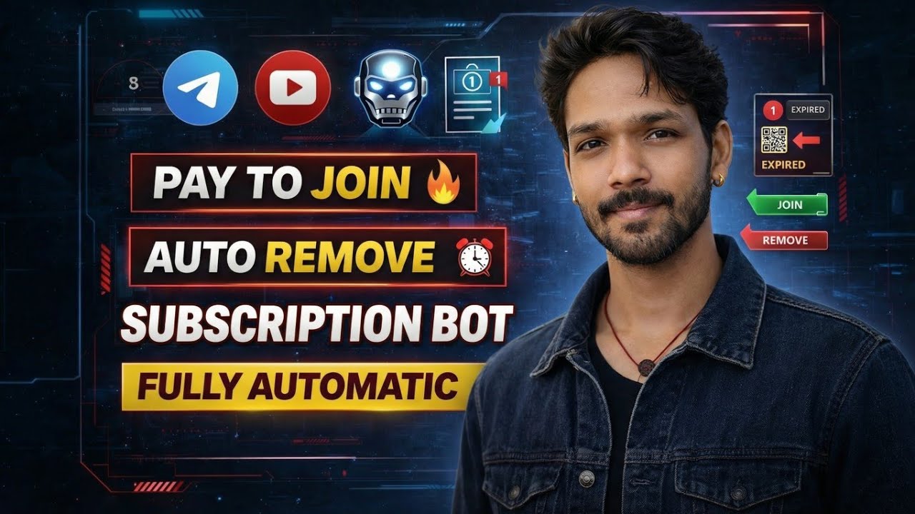 How to Make Paid Subscription Bot Full Tutorial | Monetize Telegram Channel 2026