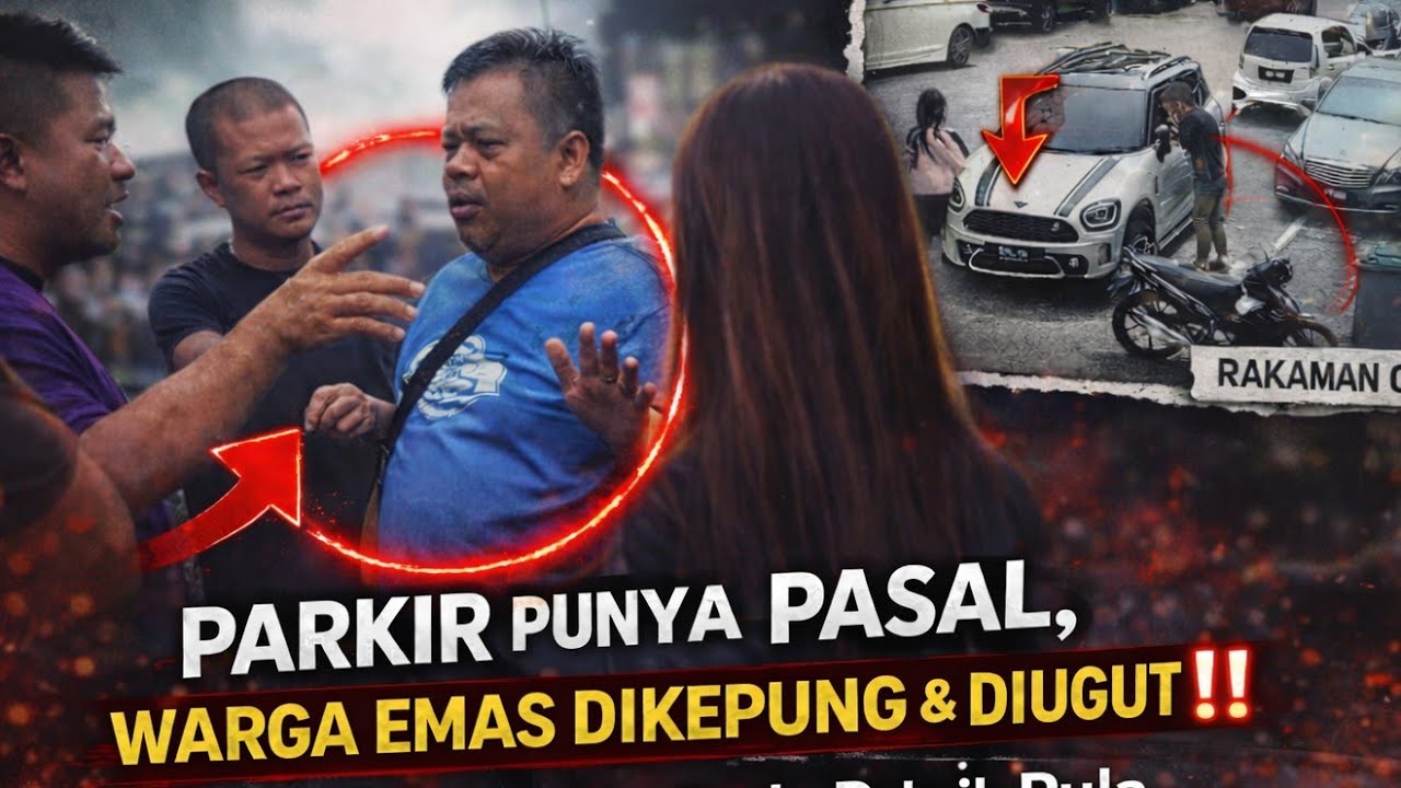 Warga Emas Dakwa Dikepung dan Diugut Susulan Pertikaian Parkir di Batu Pahat,Johor