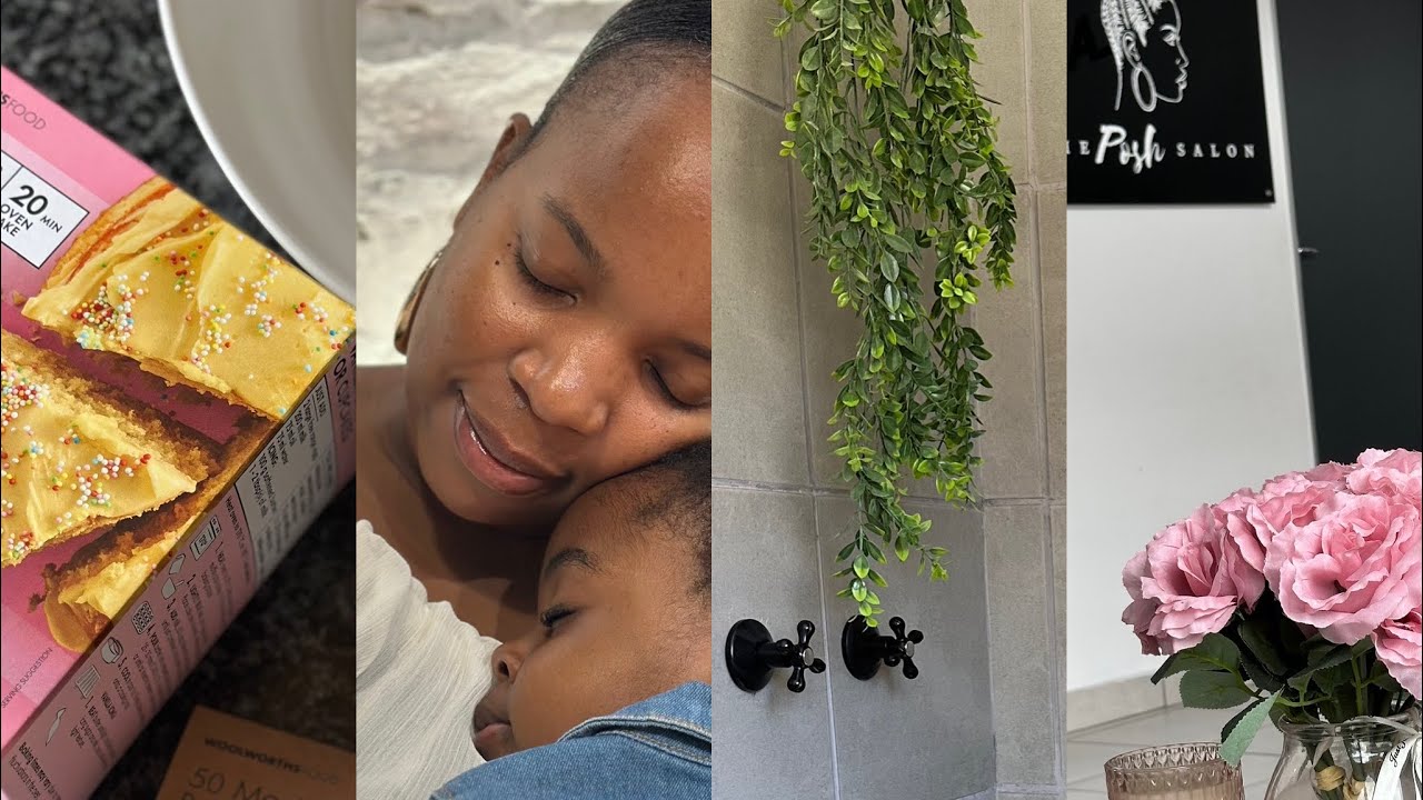 Guest Shower Reveal | Mommy & Daughter Baking | Braids At A Fancy Salon | New Cricut Machine & More