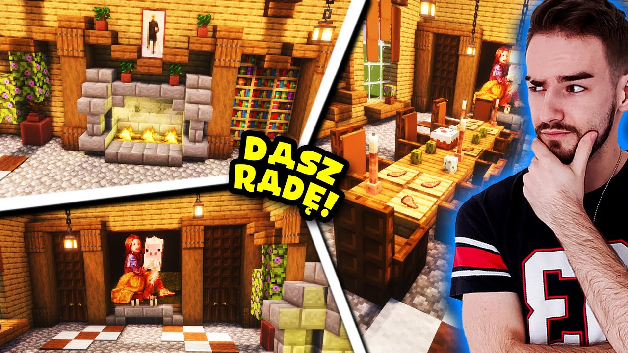 Średniowieczny Salon w Minecraft *Bez mod&oacute;w*