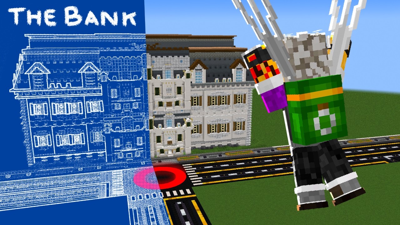 I Staged a Minecraft Bank Heist