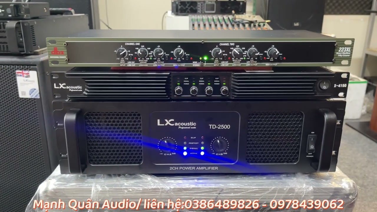 Chỉ Cần 2 Con Quái Vật Này - Đánh Tan Cả Dàn Loa Sự Kiện “ LX X4150 - LX TD2500” Lh:0386489826