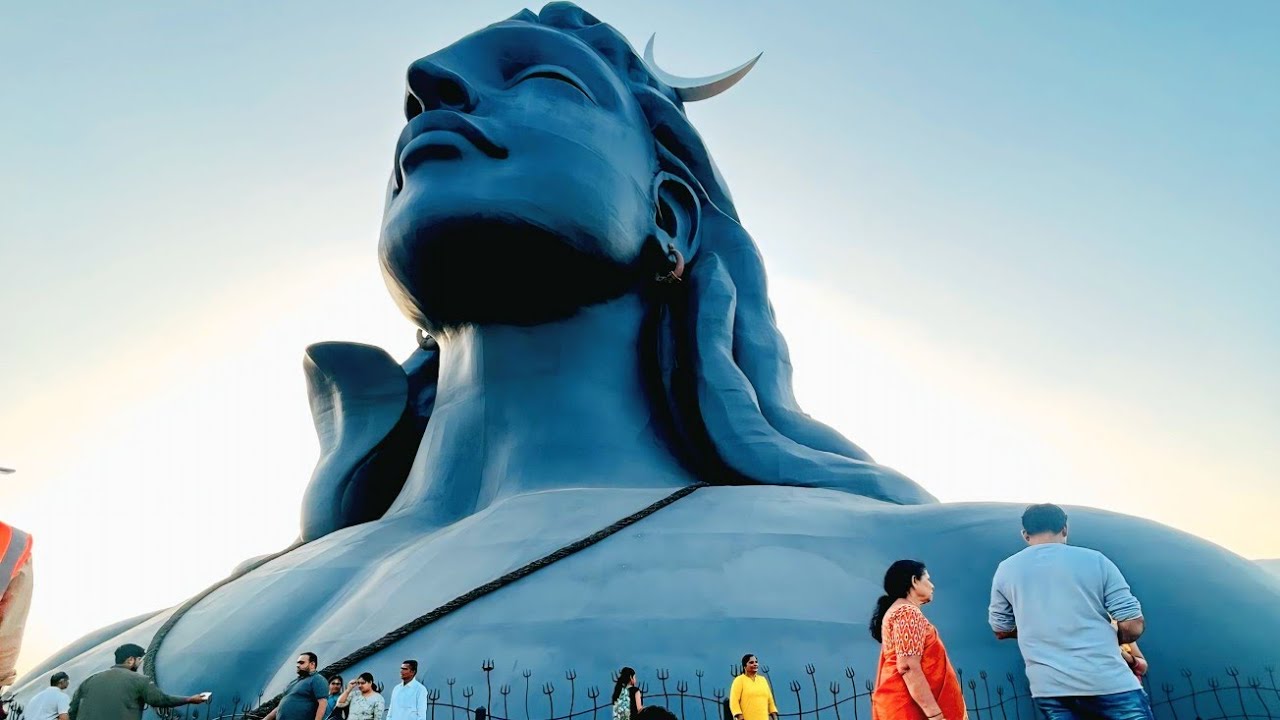 Adiyogi vlogging#adiyogilightshow#adiyogimahadev# 