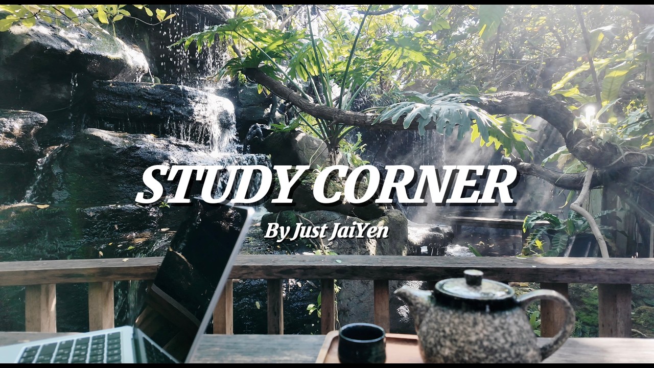 [Study Corner📚] นั่งเรียนเพลินๆ 90 นาที ⏰ / ดนตรีผ่อนคลาย /學習輕音樂 / 心地よい音楽 ⛅/POMODORO Timer 90 min