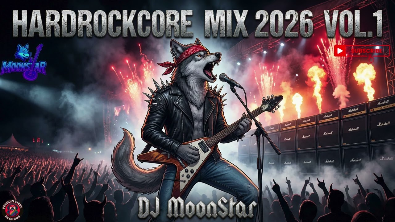 HARDROCKCORE MIX 2026 VOL.1 | DJ MoonStar Officiel🎸⚡🎸