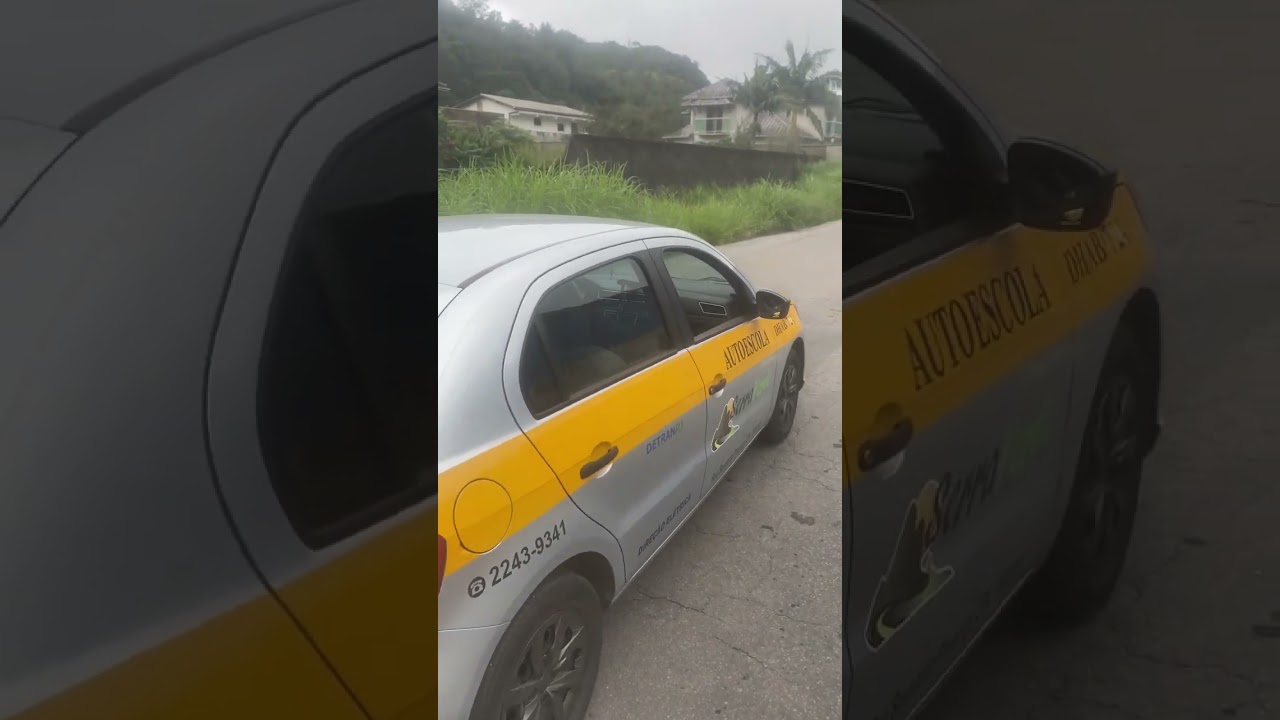Prova prática de trânsito do Detran em petropolis Rj (parte 1 -Baliza)