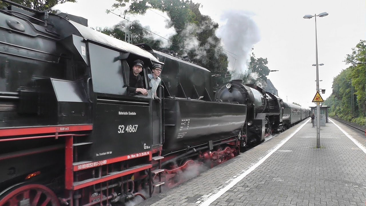 52 4867 und CFL 5519 mit dem FD Rheinblitz nach Koblenz Lützel und zurück