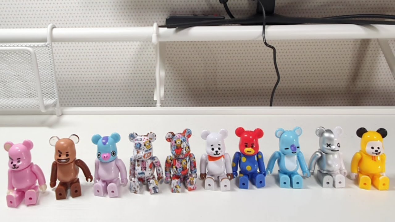 UNBOXING BT21 X BEARBRICK Figures!