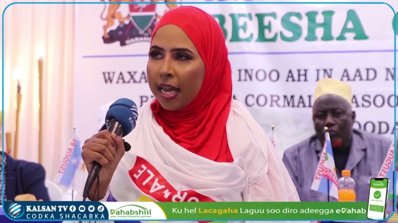 Beesha Cormale Ibraahim oo Sanadkii 3-aad Calanka Beesha ugu dabaal Dagay Magaalada Nairobi Ee Kenya