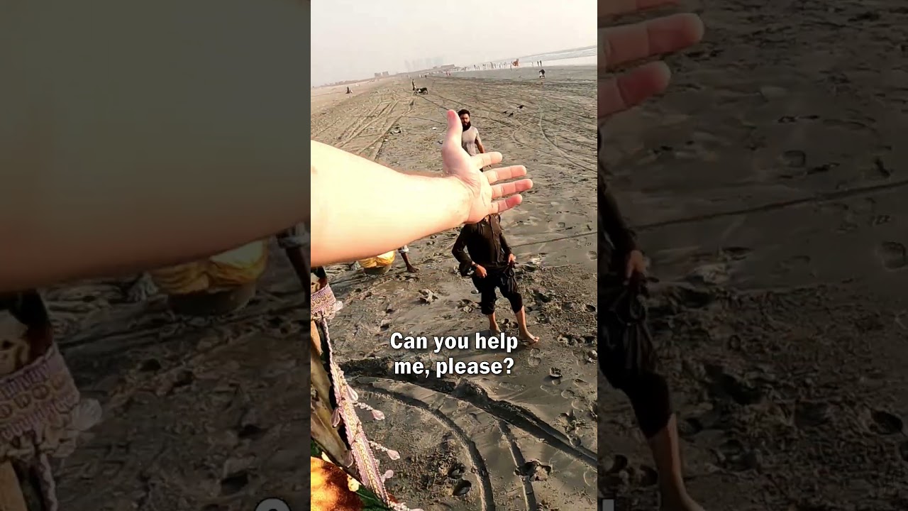 Horse Ride Scammers Harass Me in Karachi, Pakistan 🇵🇰