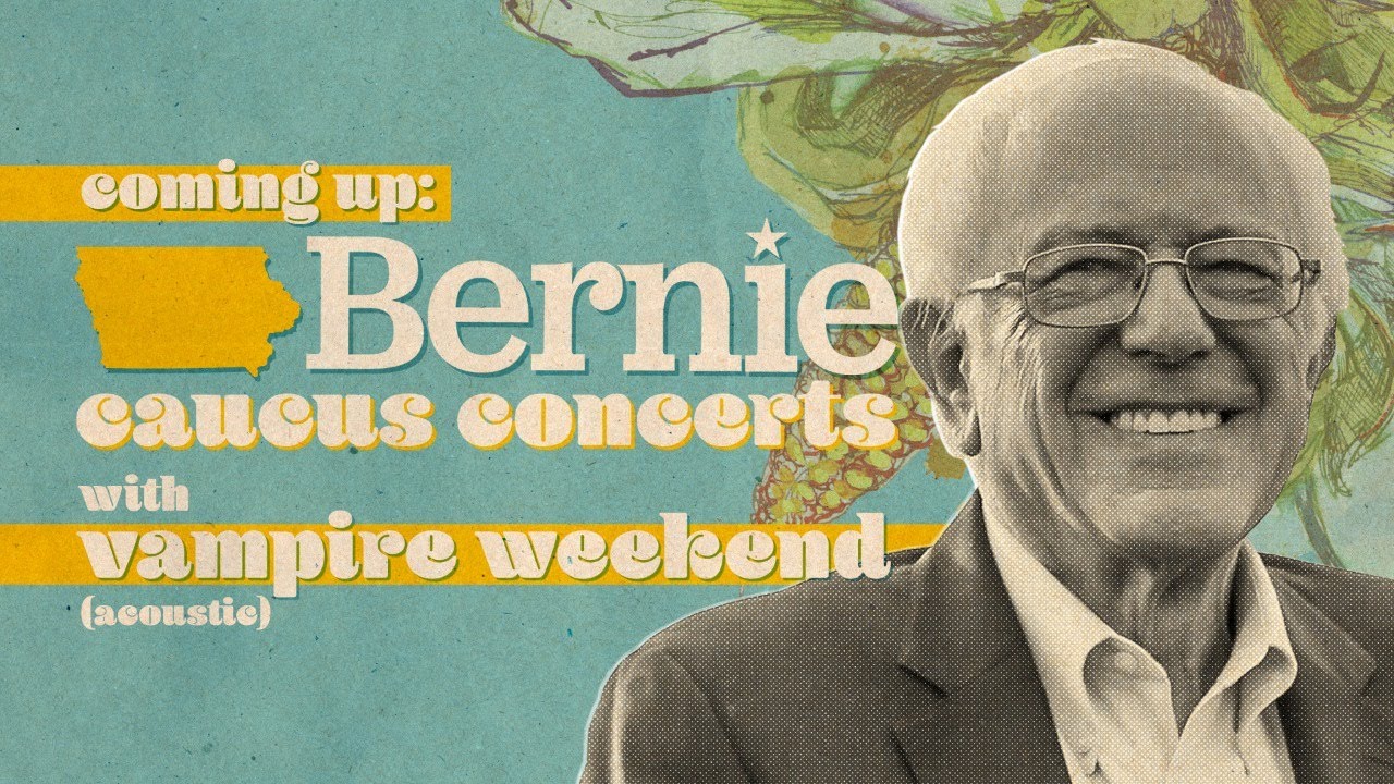 Bernie 2020 Caucus Concert Rally in Cedar Rapids