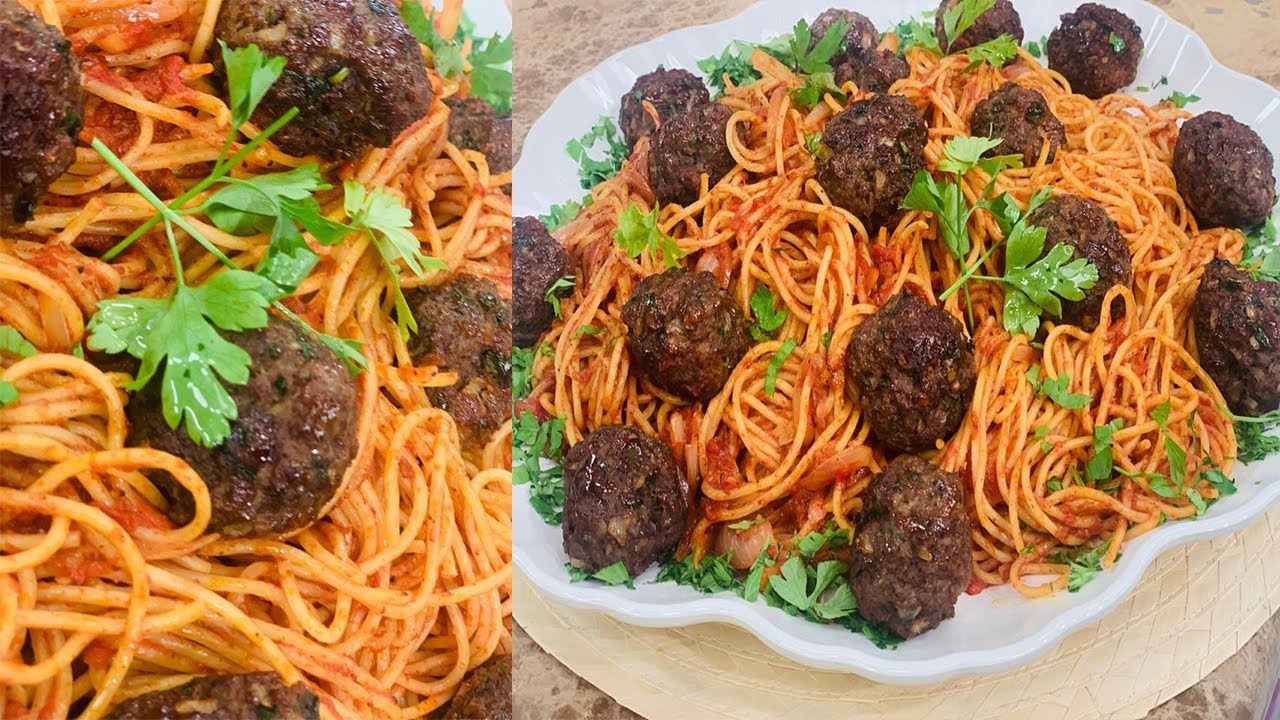 طريقة عمل مكرونة بكرات اللحمة | العزومة مع الشيف فاطمة أبو حاتي