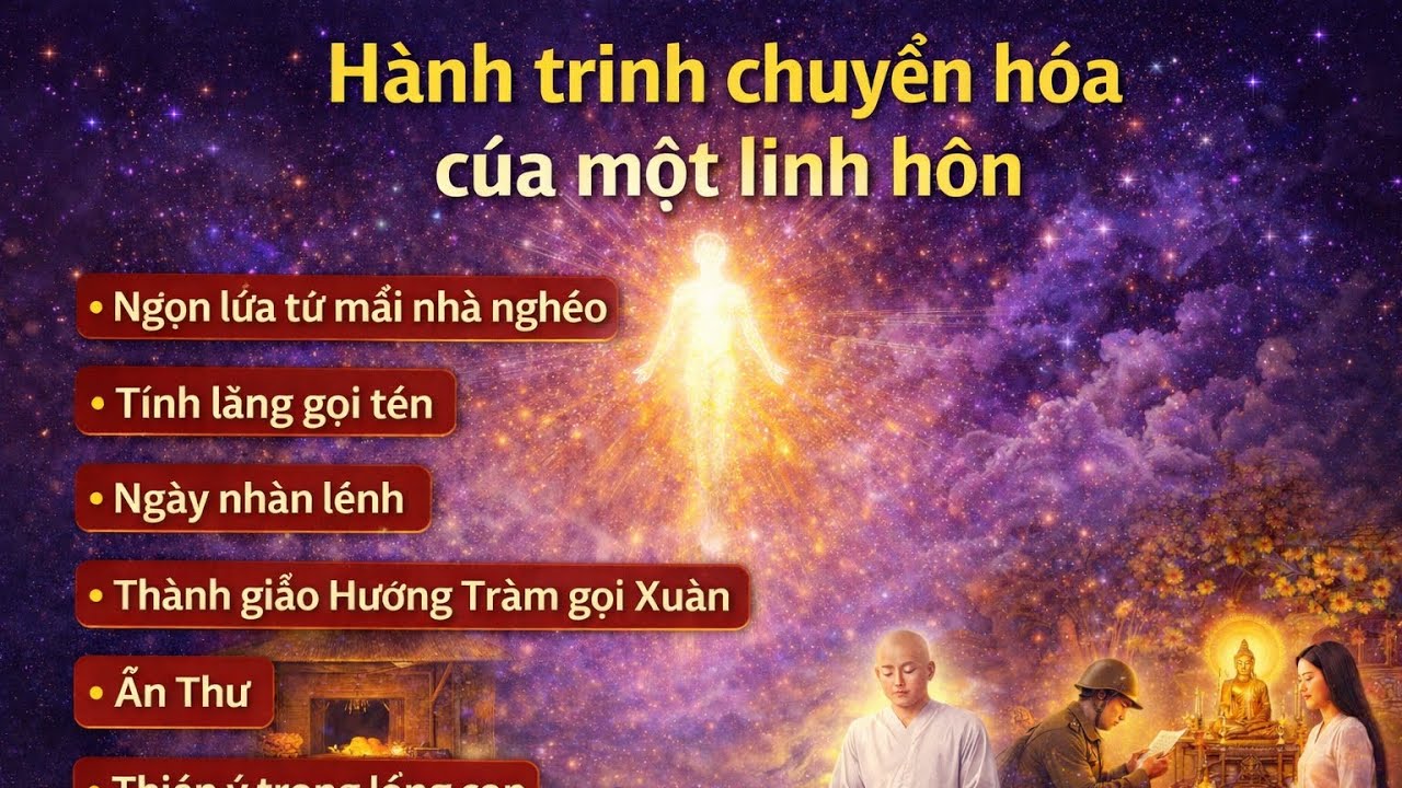 Hành trình chuyển hóa của một linh hồn cõi thế