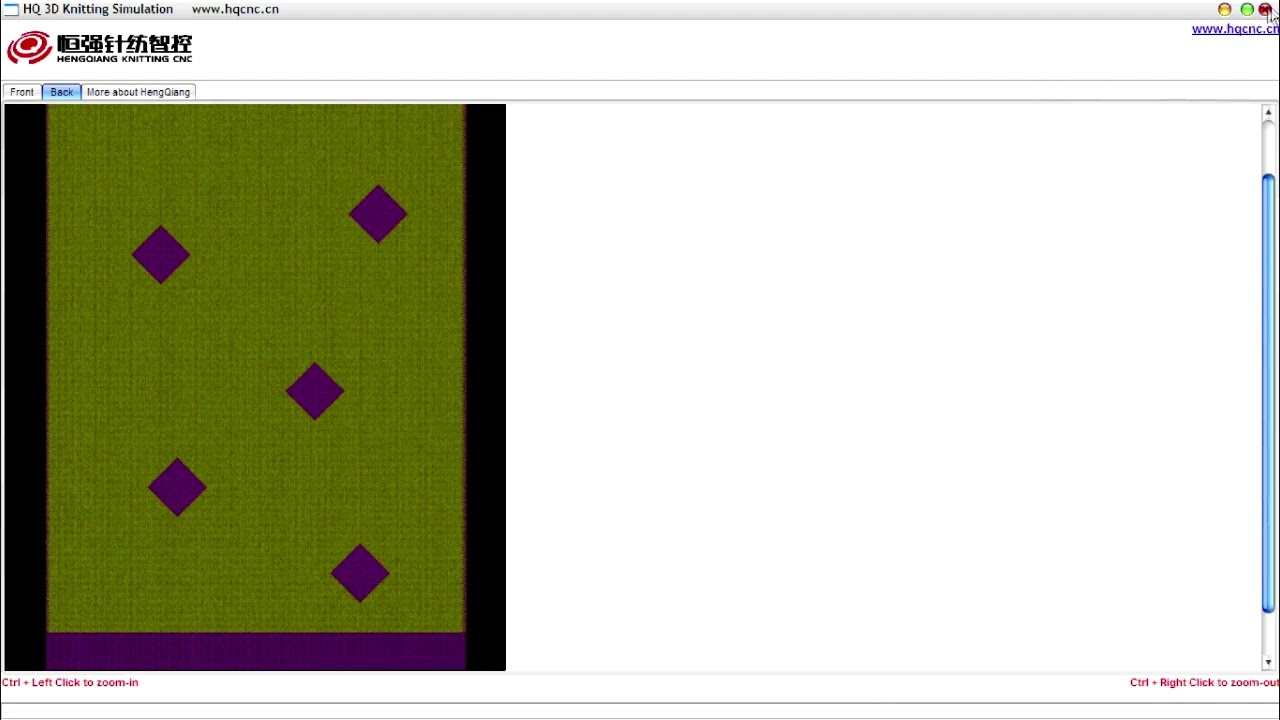 8A 13 Intarsia pattern-hengqiang software manual