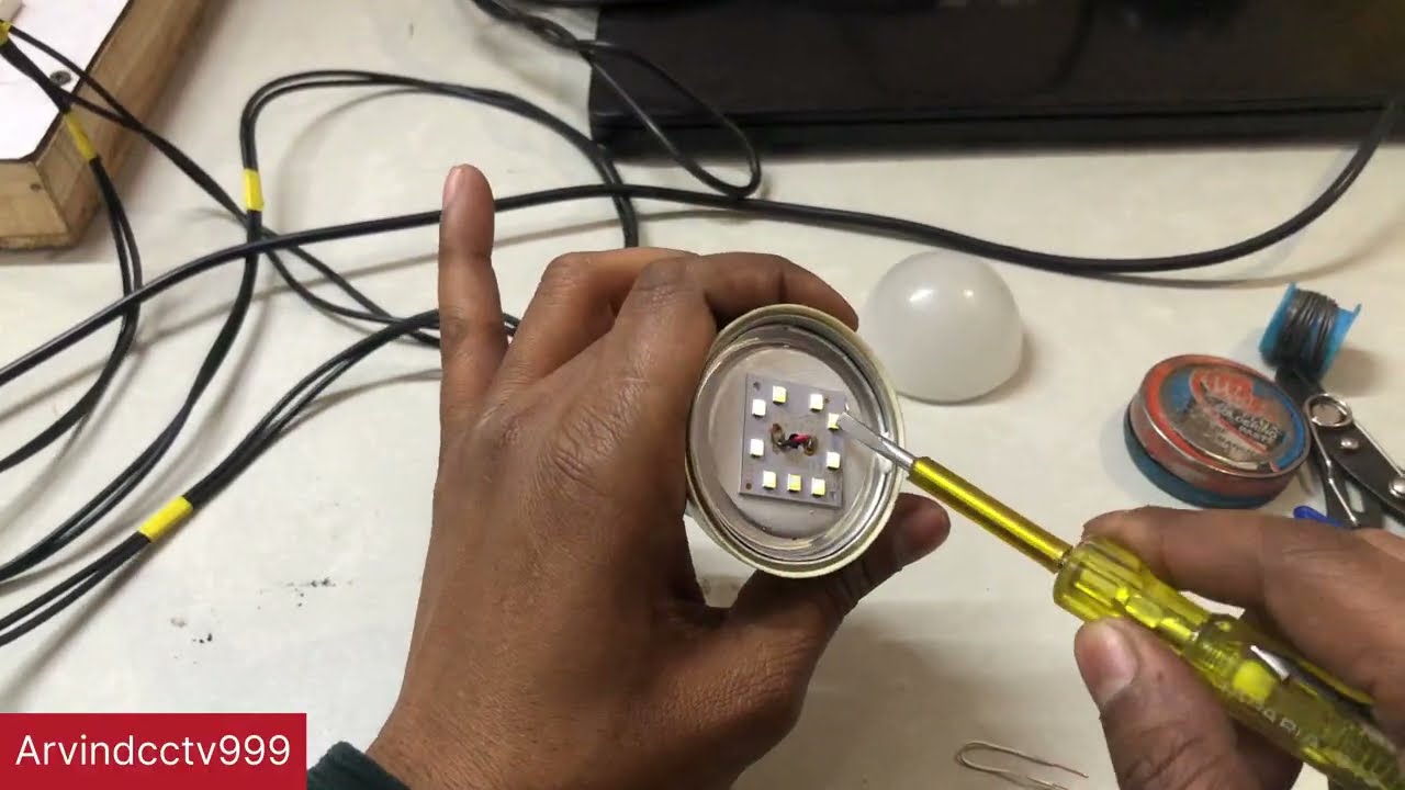 कोई भी LED Bulb घर में ठीक करना सीखिए | How To Repair LED Bulb | LED Bulb Repair