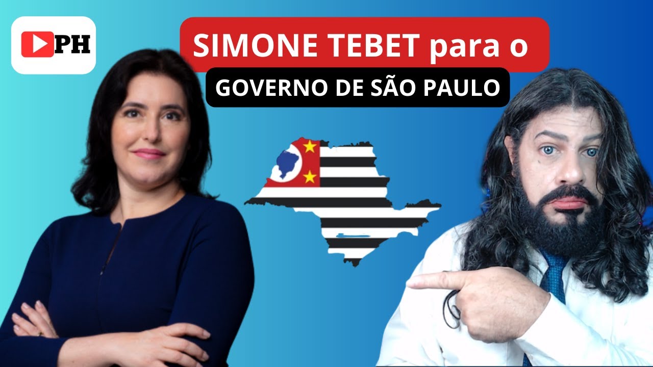 SIMONE TEBET NO GOVERNO DE SÃO PAULO