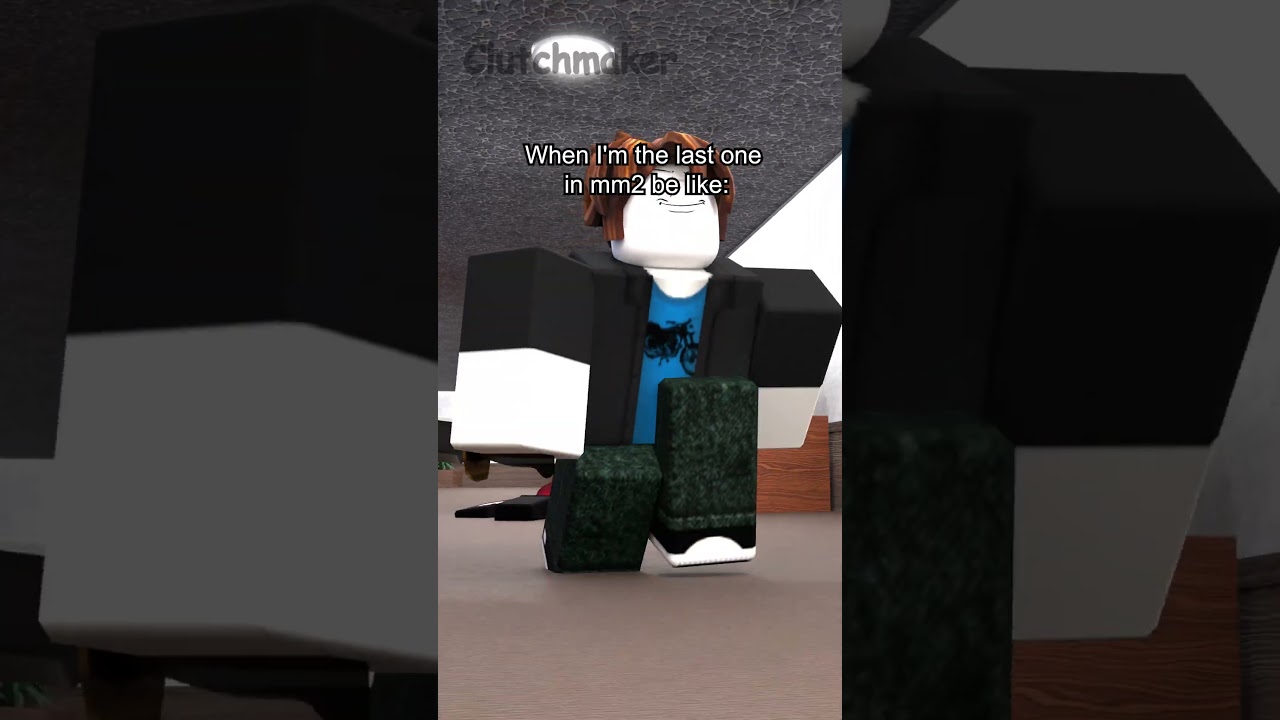When I'm the last one in mm2 be like #shorts #short #roblox #funny #robloxmemes