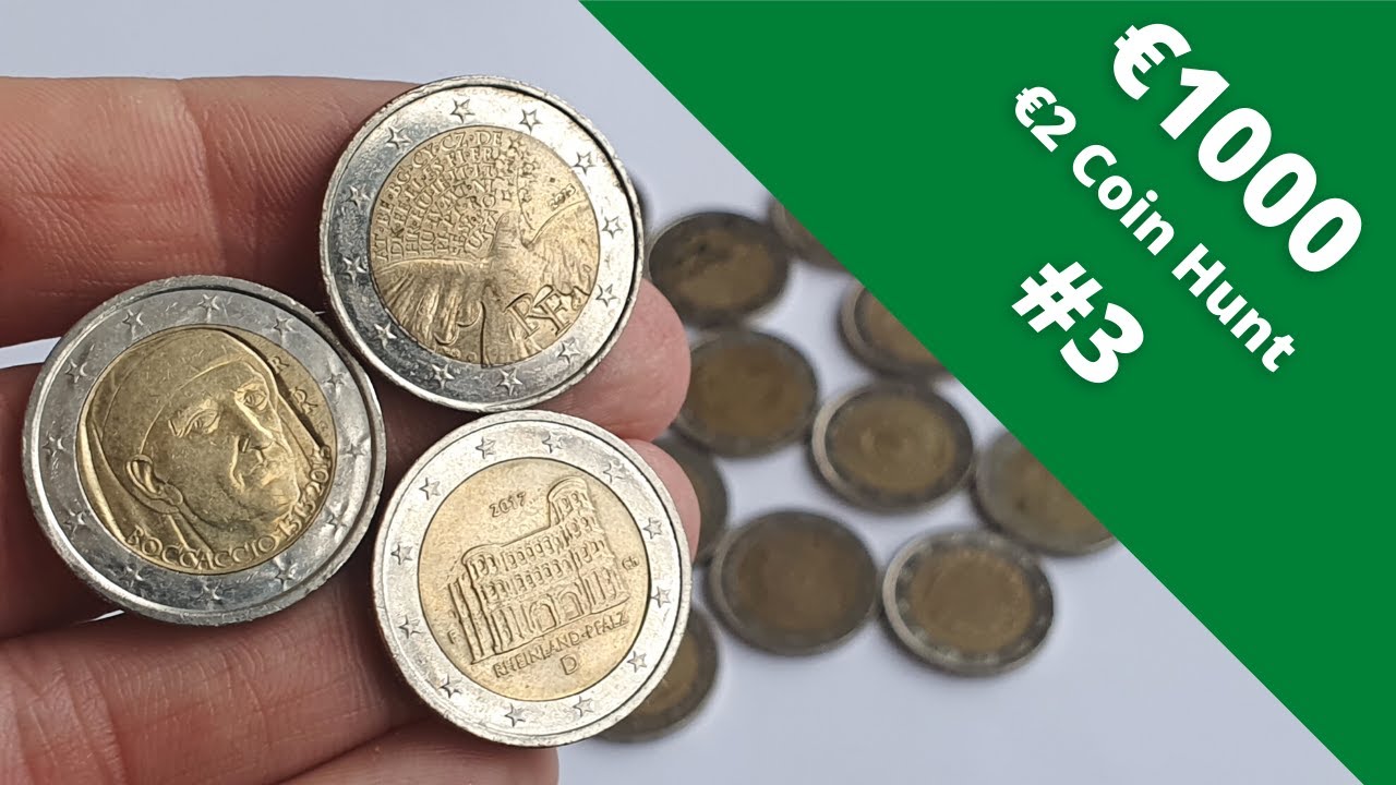 €1000 Commemorative €2 Euro Coin Hunt #3