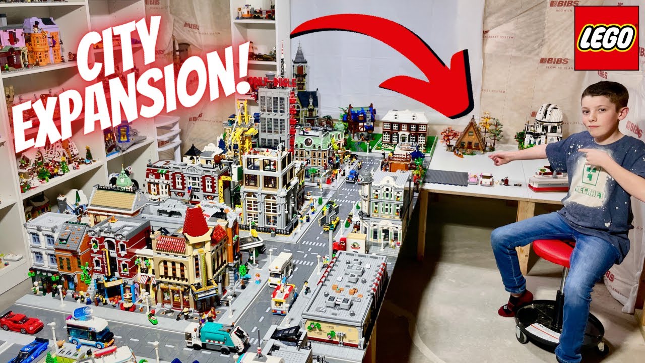 HUGE LEGO City Update! We're Expanding (Again!)