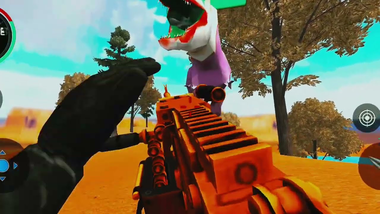 DINOSAUR HUNT- 2025 Walkthrough Gameplay New Gameplay THE END  (New Dinosaur Games Android)