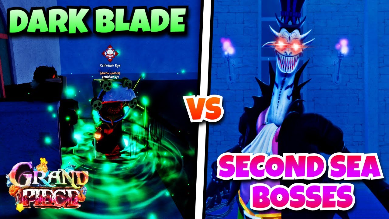 [GPO] Dark Blade VS All Second Sea Bosses
