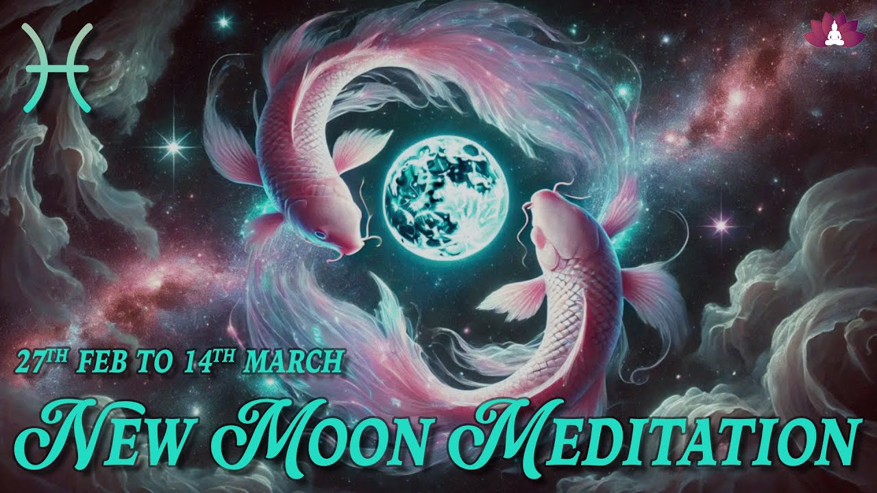 New Moon Manifestation Meditation (Feb 2025) 🌙 Manifest Miracles & Success🌙 Lunar Healing Vibrations