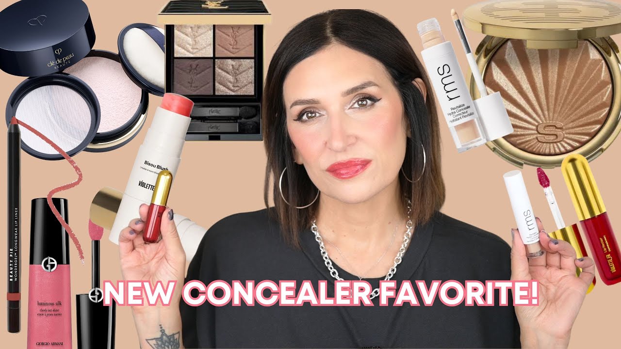 NEW CONCEALER FAVORITE RMS Concealer Mature Skin, Sisley, YSL Cle De Peau Powder