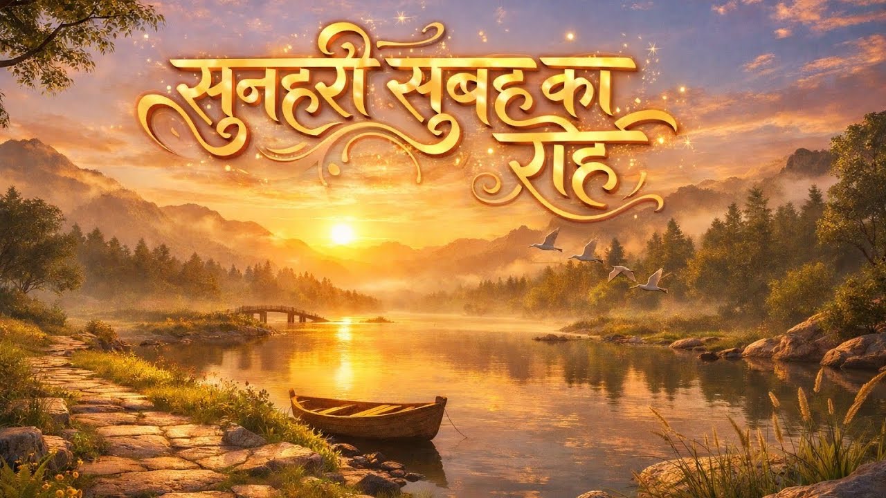 सुनहरी सुबह का राह 🌅 | Peaceful Morning Hindi Song | Relaxing Music for Positive Start | #prd #2026 