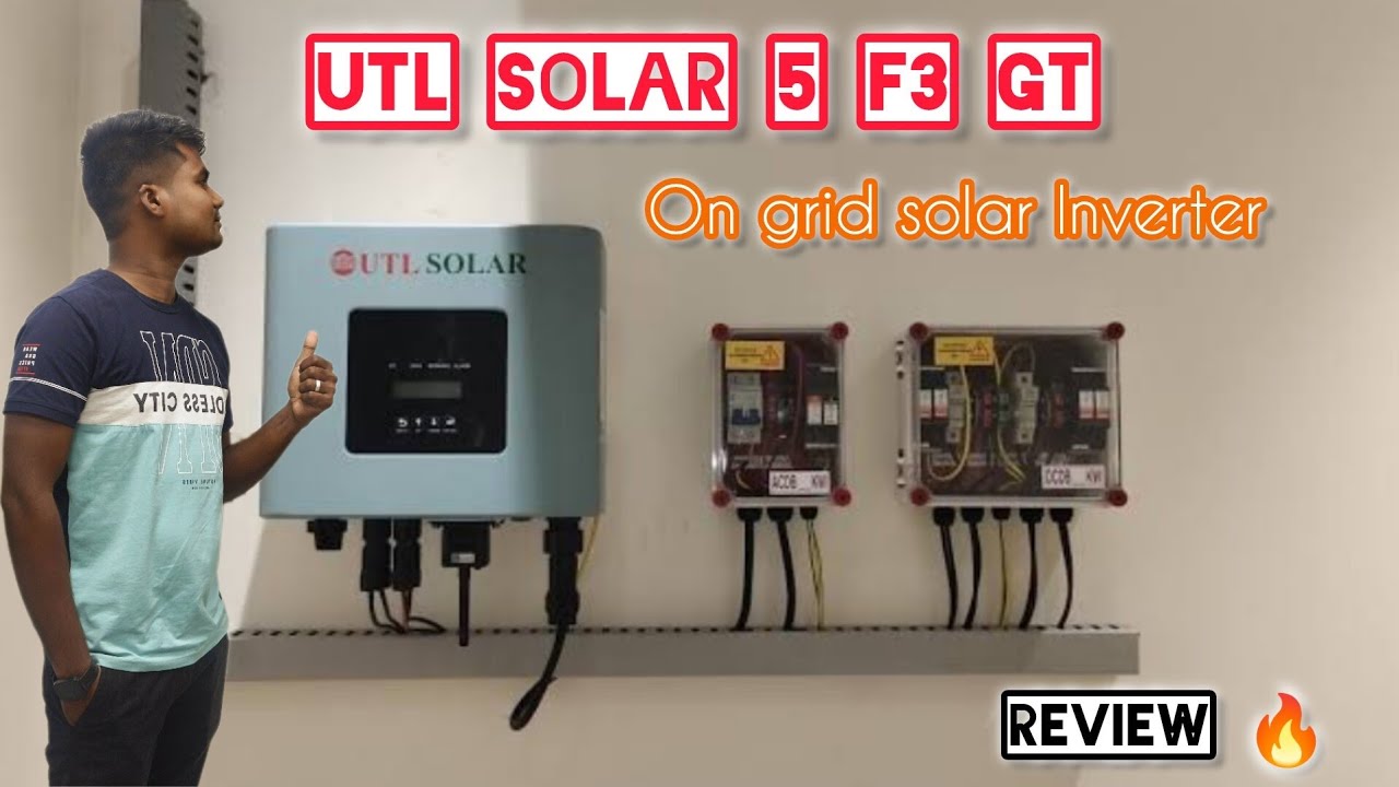 Utl on grid solar Inverter |  On Grid Solar inverter Review