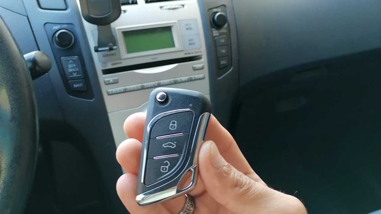 Toyota Yaris Sustalı Anahtar | Yedek Kopyalama