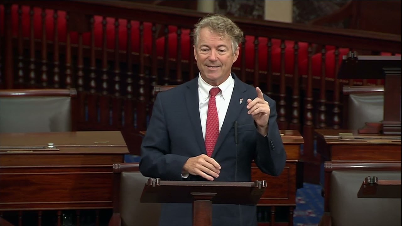 Senator Paul Addresses National Debt Crisis During Senate Floor Speech Part 2 - October 7, 2021