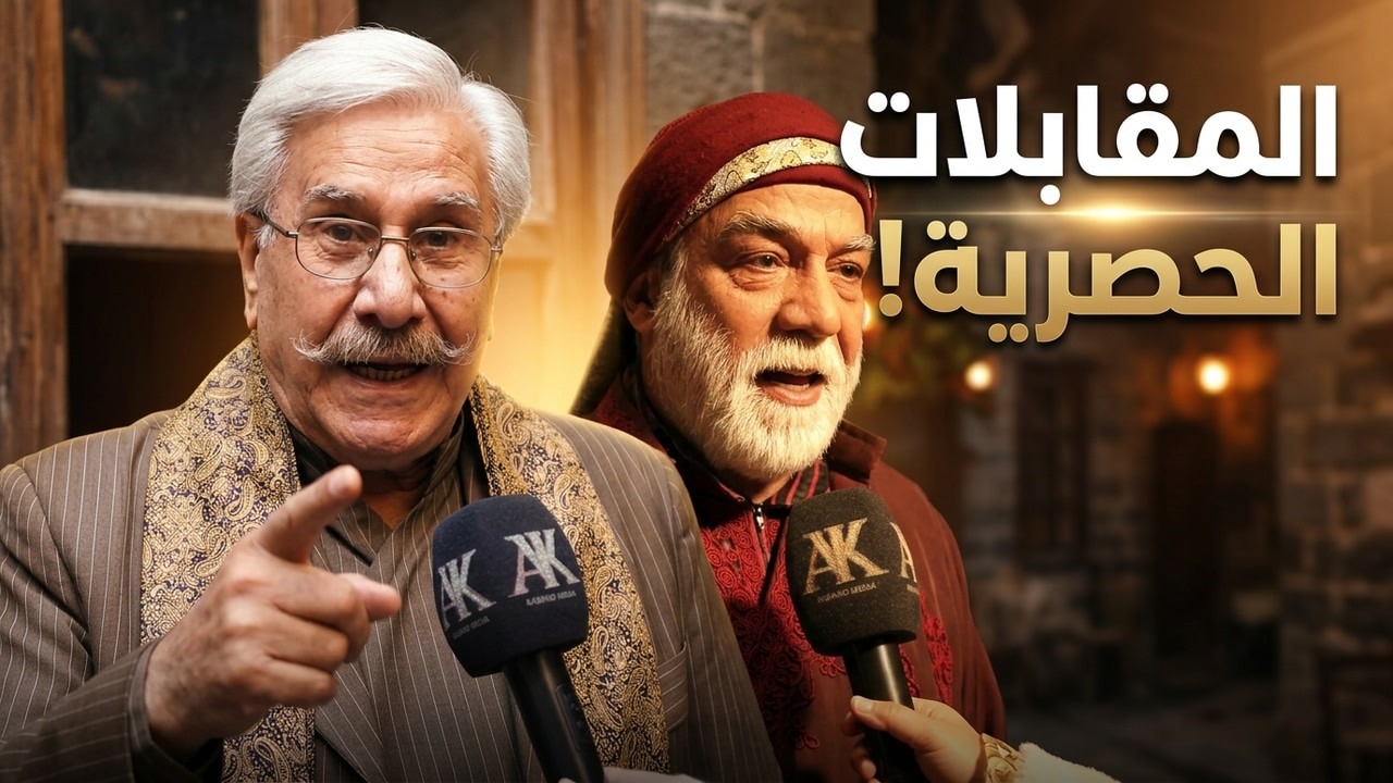 مقابلات حصرية مع أبطال مسلسل اليتيم 🎬