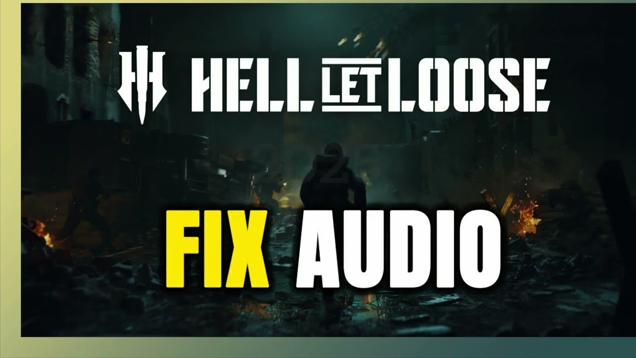 HOW TO FIX GAME CHAT AUDIO ON HELL LET LOOSE *2025*