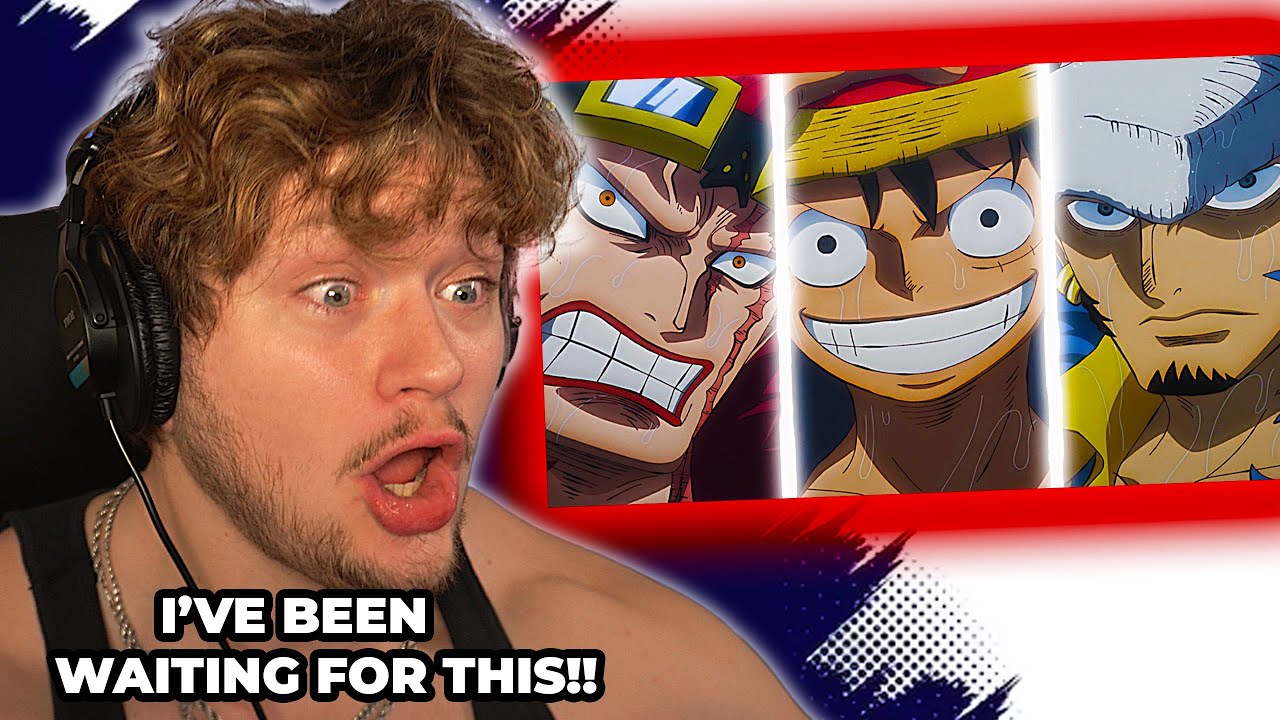 ЛУФФИ, ЛО И КИД СПАСАЮТ САМУРАЯ!! (реакция на One Piece)