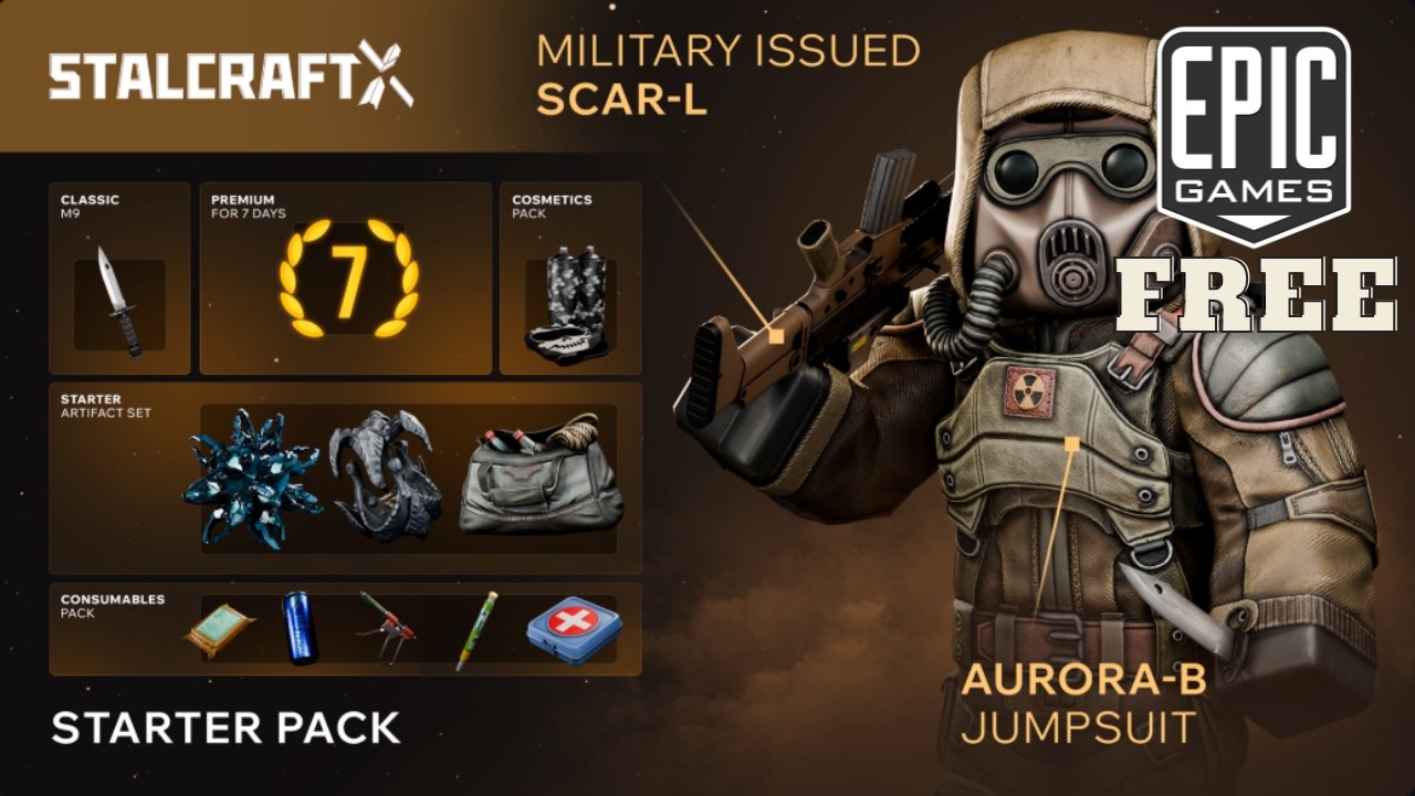 STALCRAFT: X Starter Edition - Grátis EPIC GAMES 2026