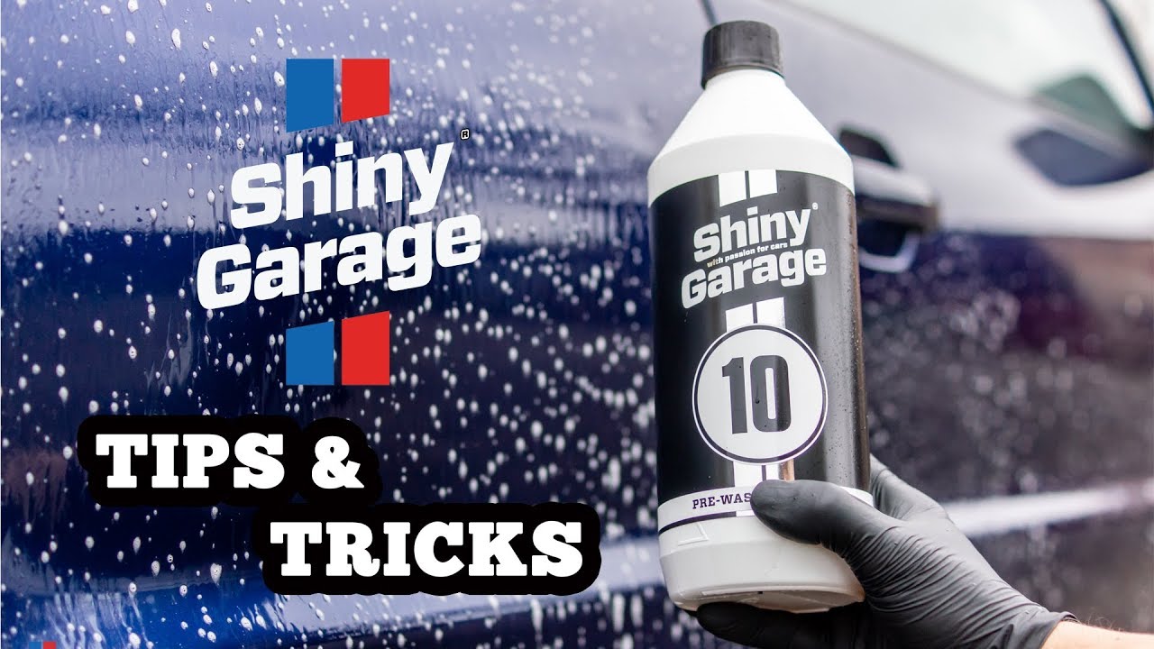 Shiny Garage Pre Wash Citrus Oil Tips & Tricks