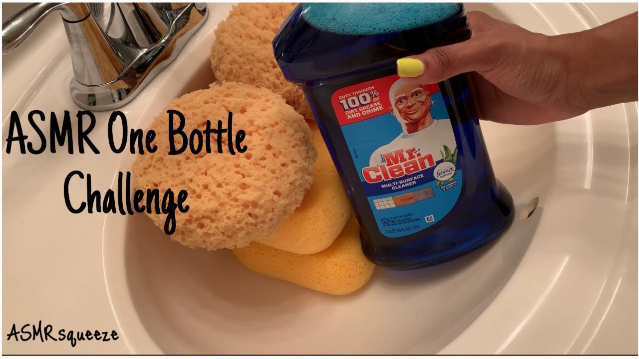 ASMR One Bottle of Mr.Clean/ASMRsqueeze