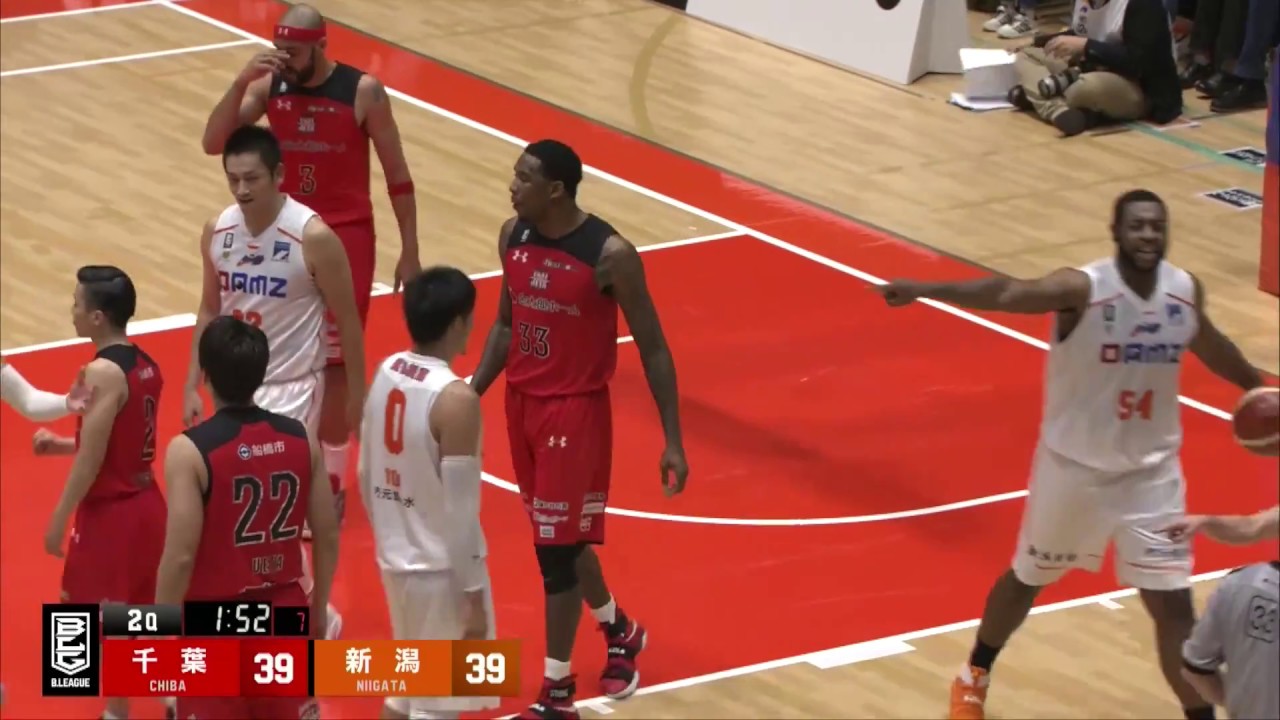 新潟アルビレックスBBvs千葉ジェッツ｜B.LEAGUE第14節GAME1Highlights｜12.23.2016 プロバスケ (Bリーグ)