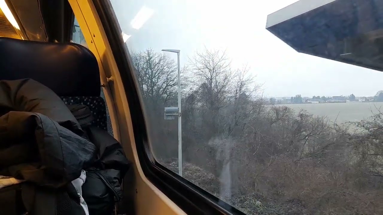 Mit dem REX51 von St. Pölten Hbf nach Ollersbach um kurz nach 08:05 am 06.02.2026 