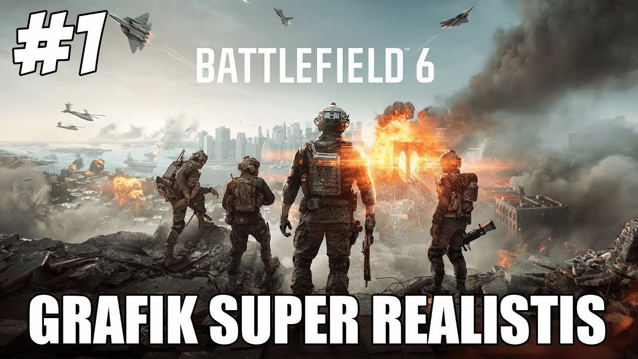 Battlefield 6 Akhirnya RILIS!! GRAFIK SUPER REALISTIS!! - Battlefield 6 Indonesia Part 1