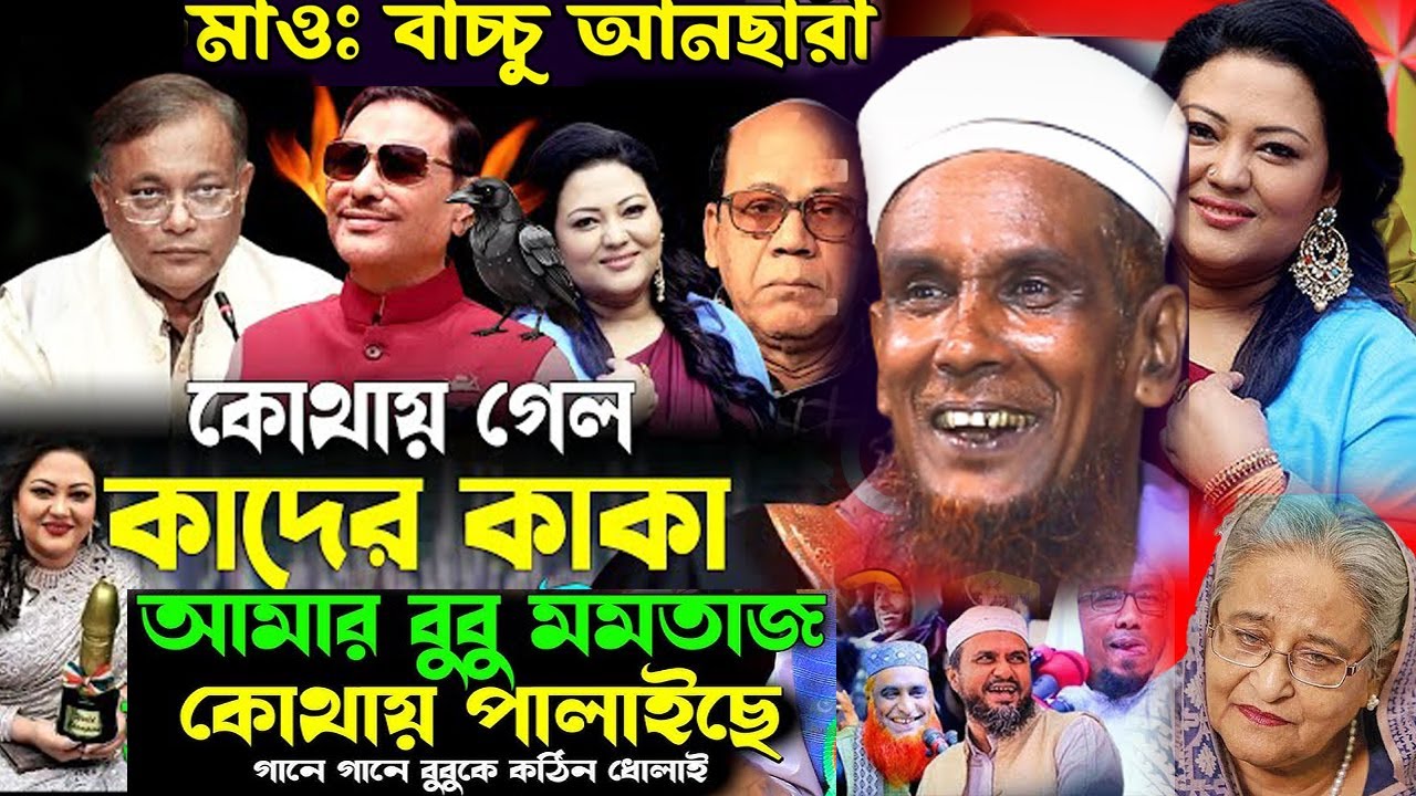 কোথায় গেলে কাদের কাকা আমার বুবু মমতাজ পালাইছে বাচ্চু আনসারীর ওয়াজ Mawlana Baccu Ansari New Funny Waz