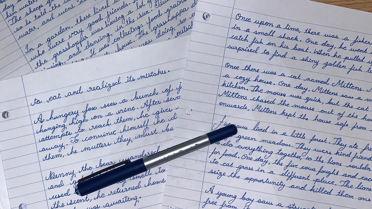 1 hour Aesthetic Cursive Handwriting Practice | Study with me + Classical Background Music